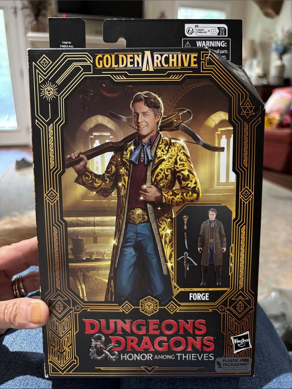 Hasbro Dungeons & Dragons Forge Figure - Gold & Blue Outfit